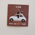 Progetto grafico del cd Napulitan Gipsy Power, secondo album degli 'o Rom.