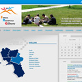 Progetto grafico per il portale del Forum Regionale della Gioventù dell'Assessorato alle Politiche Giovanili della Regione Campania.